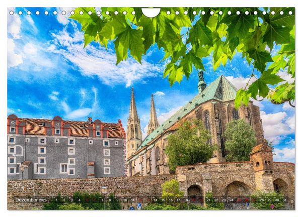 Produktbild: G&ouml;rlitz - Fimstadt mit Charme (Wandkalender 2026 DIN A4 quer), CALVENDO Monatskalender