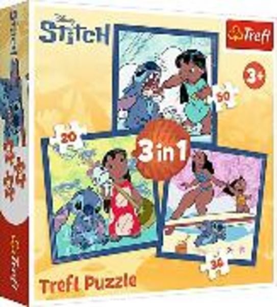 3 in 1 Puzzle – Lilo & Stitch