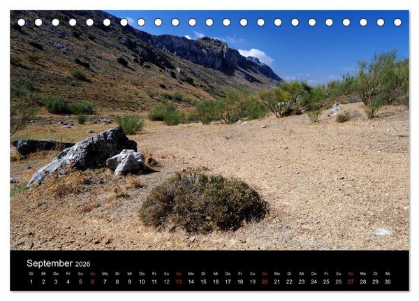 Produktbild: Spanien (Tischkalender 2026 DIN A5 quer), CALVENDO Monatskalender