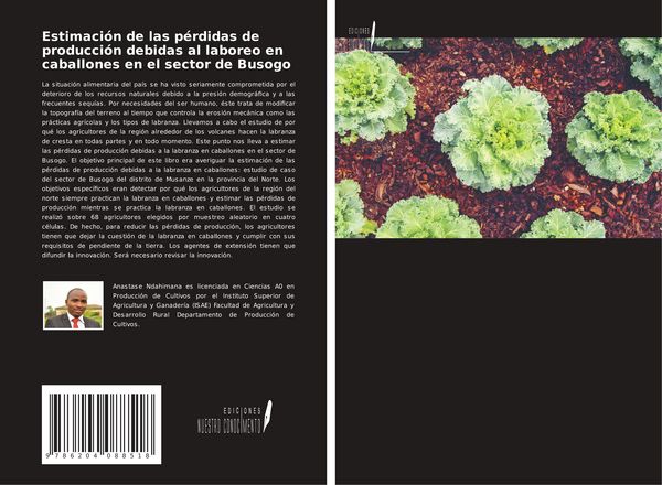 Produktbild: Estimaci&oacute;n de las p&eacute;rdidas de producci&oacute;n debidas al laboreo en caballones en el sector de Busogo