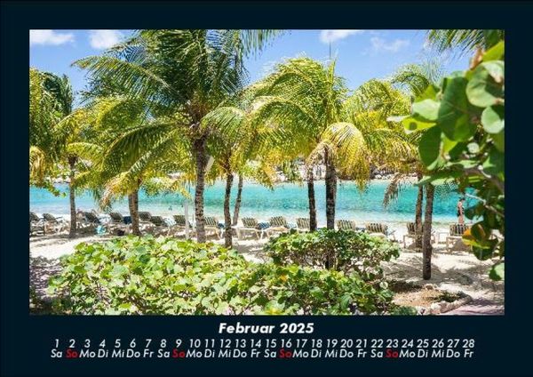 Produktbild: Karibik 2025 Fotokalender DIN A5