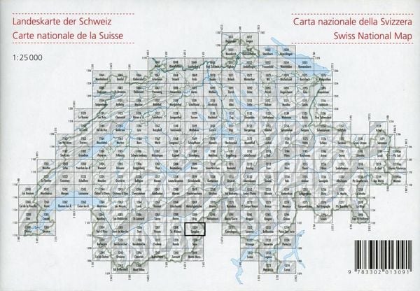Produktbild: Swisstopo 1 : 25 000 Simplon