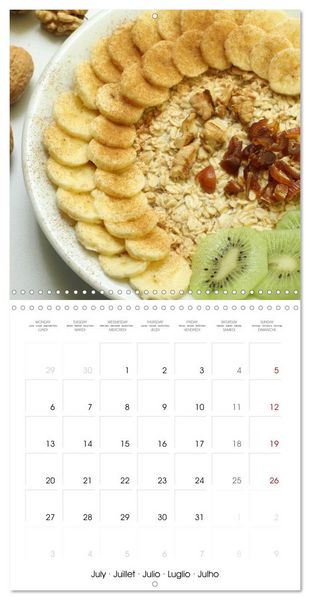 Produktbild: SWEET OATMEAL (Wall Calendar 2026 12 &times; 12 Inch) CALVENDO 12 Month Wall Calendar