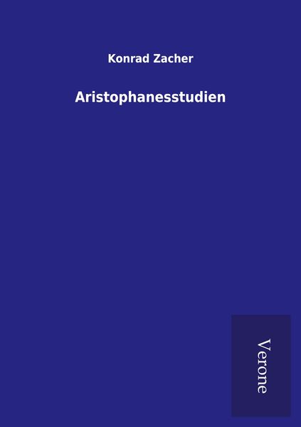 Produktbild: Aristophanesstudien