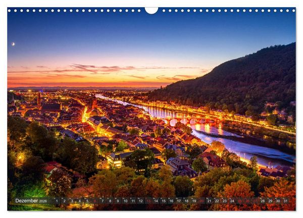 Produktbild: Epische Sonnenunterg&auml;nge im Rhein-Neckar-Kreis (Wandkalender 2026 DIN A3 quer), CALVENDO Monatskalender