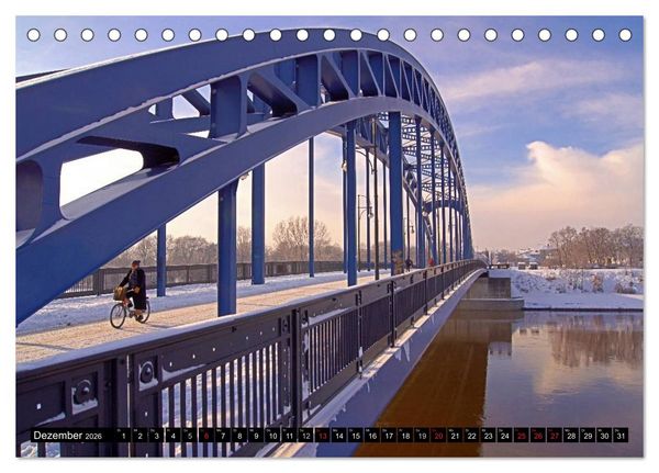 Produktbild: Magdeburg an der Elbe 2026 (Tischkalender 2026 DIN A5 quer), CALVENDO Monatskalender