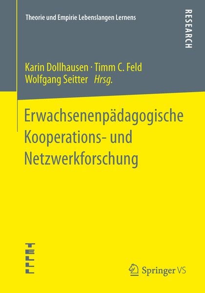 Produktbild: Erwachsenenp&auml;dagogische Kooperations- und Netzwerkforschung