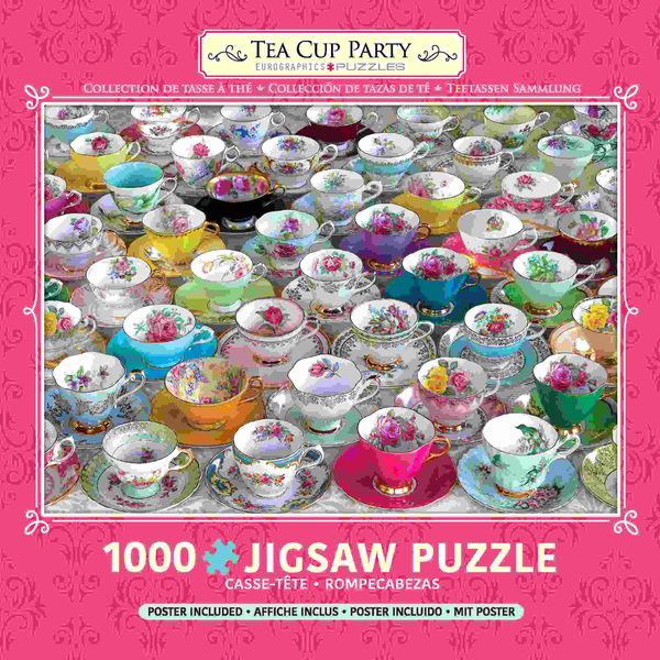 Produktbild: Puzzle in Dosen 1000 Teile - Tea Cup Party
