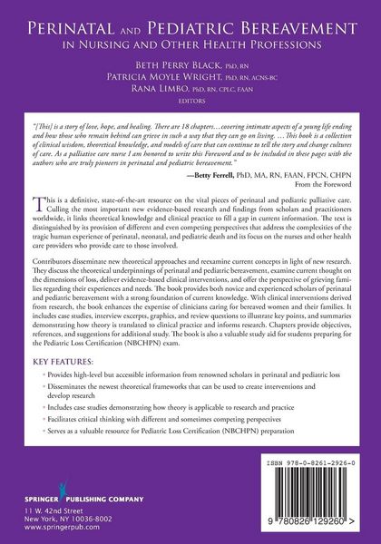 Produktbild: Perinatal and Pediatric Bereavement in Nursing and Other Health Professions