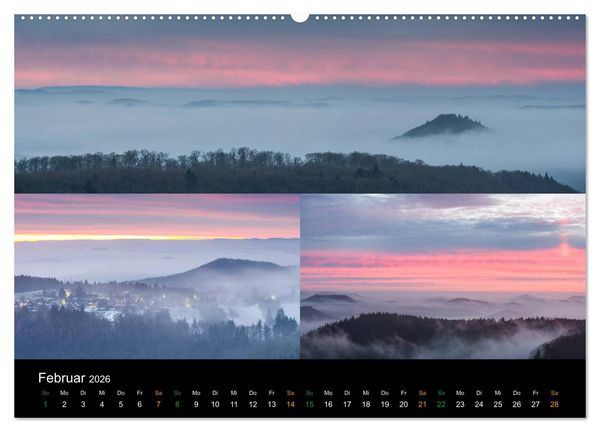 Produktbild: Atemberaubende und Emotionale Landschaften in der Pfalz (Wandkalender 2026 DIN A2 quer), CALVENDO Monatskalender