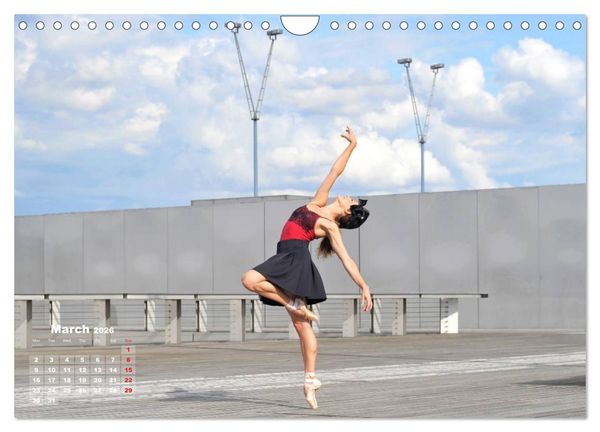 Produktbild: DANCERS IN THE CITY L'Oeil et le Mouvement (Wall Calendar 2026 DIN A4 landscape), CALVENDO 12 Month Wall Calendar