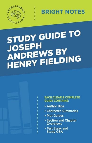 Produktbild: Study Guide to Joseph Andrews by Henry Fielding