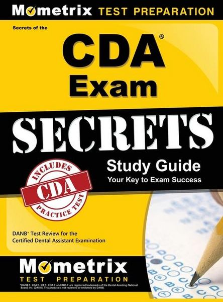 Produktbild: Secrets of the Cda Exam Study Guide