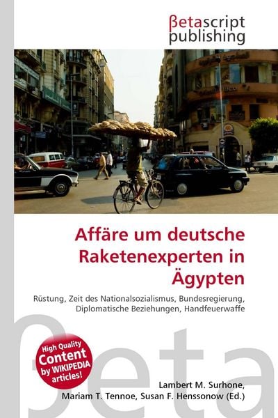 Produktbild: Aff&auml;re um deutsche Raketenexperten in &Auml;gypten