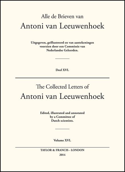 Produktbild: The Collected Letters of Antoni Van Leeuwenhoek - Volume 16