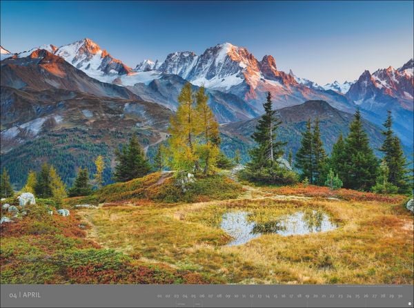 Produktbild: Alpen - Edition Alexander von Humboldt Kalender 2026