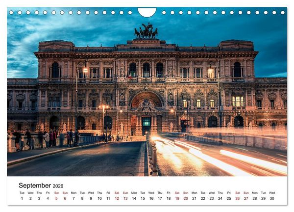 Produktbild: Wonders of Rome (Wall Calendar 2026 DIN A4 landscape), CALVENDO 12 Month Wall Calendar