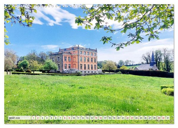 Produktbild: Circuit en Wallonie (Calendrier mural 2026 DIN A3 vertical), CALVENDO calendrier mensuel