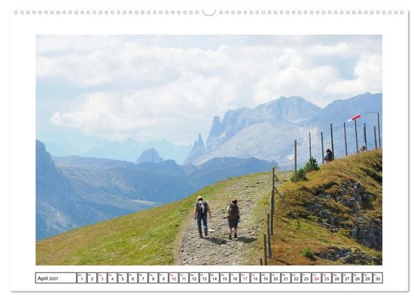 Produktbild: &Uuml;ber dem Gr&ouml;dnertal (hochwertiger Premium Wandkalender 2027 DIN A2 quer), Kunstdruck in Hochglanz