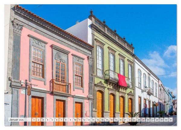 Produktbild: Gran Canaria &ndash; Natur trifft Geschichte (Wandkalender 2026 DIN A2 quer), CALVENDO Monatskalender