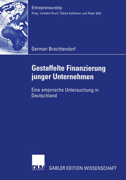 Produktbild: Gestaffelte Finanzierung junger Unternehmen