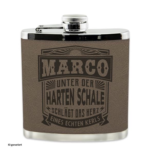 Produktbild: HTI-Living Echter Kerl Flachmann Marco Echter Kerl Flachmann Marco
