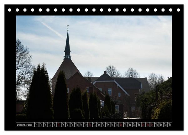Produktbild: Rysum - Warfendorf in Ostfriesland (Tischkalender 2026 DIN A5 quer), CALVENDO Monatskalender