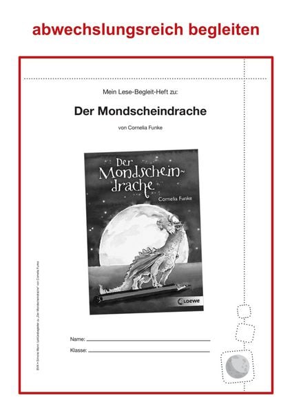 Produktbild: Lekt&uuml;rebegleiter &ndash; kompakt und differenziert: Der Mondscheindrache