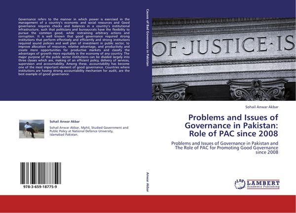 Produktbild: Problems and Issues of Governance in Pakistan: Role of PAC since 2008