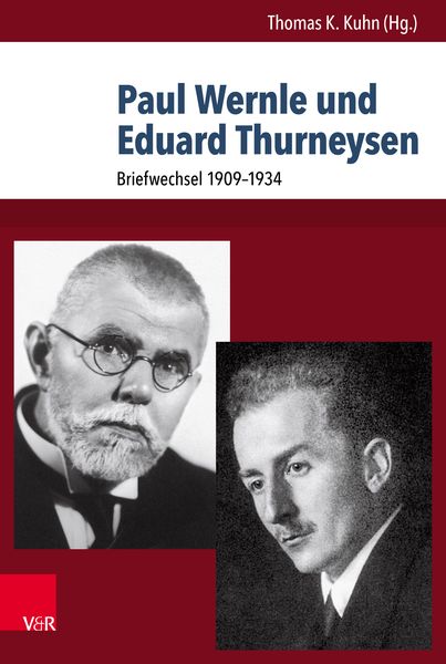 Produktbild: Paul Wernle und Eduard Thurneysen