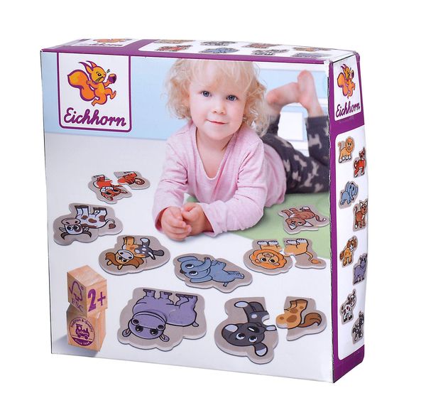 Produktbild: Eichhorn Tierpuzzle 16-tlg.