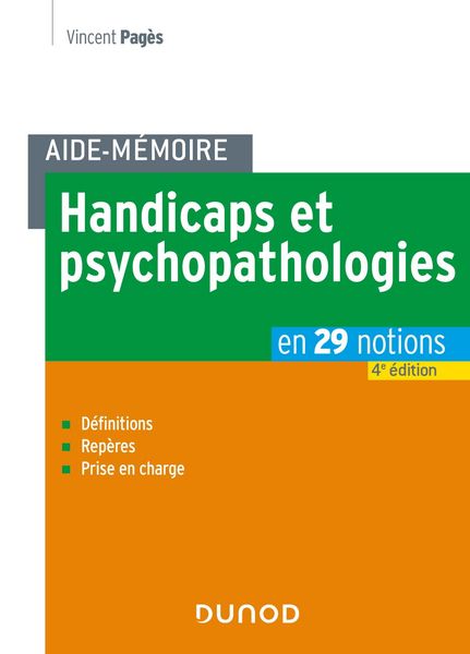 Produktbild: Aide-m&eacute;moire - Handicaps et psychopathologies - 4e &eacute;d.