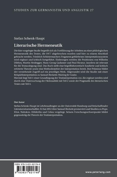 Produktbild: Literarische Hermeneutik
