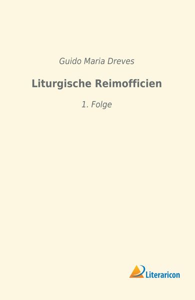 Produktbild: Liturgische Reimofficien