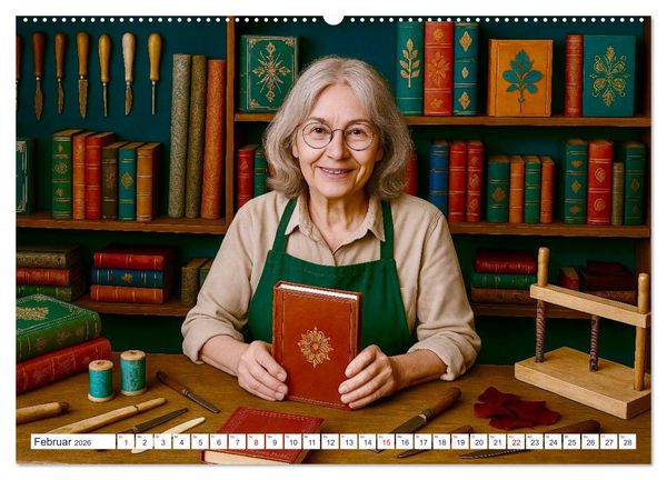 Produktbild: Traditionelle Gewerke (hochwertiger Premium Wandkalender 2026 DIN A2 quer), Kunstdruck in Hochglanz