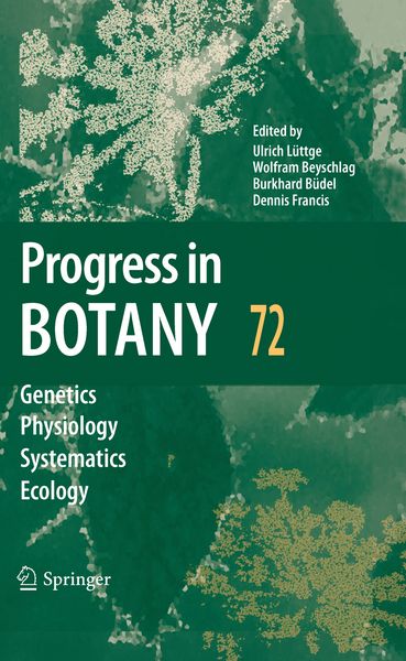 Produktbild: Progress in Botany 72