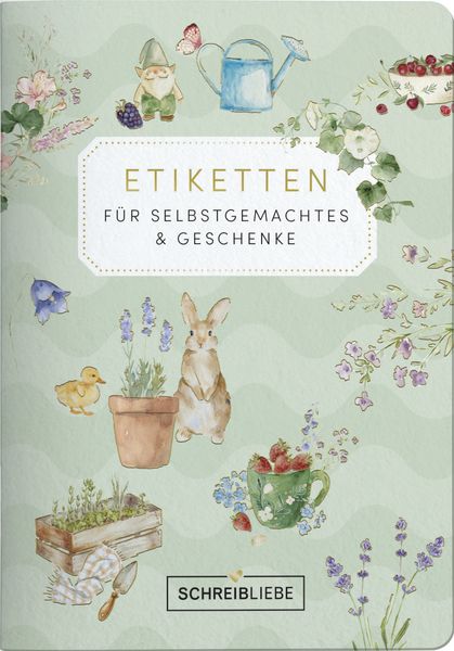 Produktbild: Etikettenbuch Garten