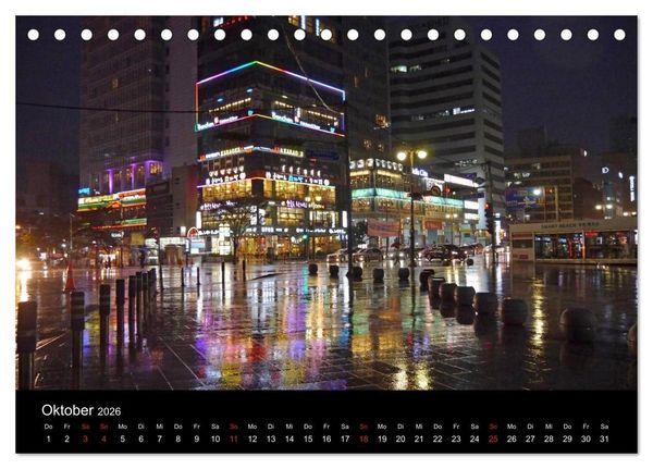 Produktbild: S&Uuml;DKOREA zwischen asiatischer Tradition und Moderne (Tischkalender 2026 DIN A5 quer), CALVENDO Monatskalender