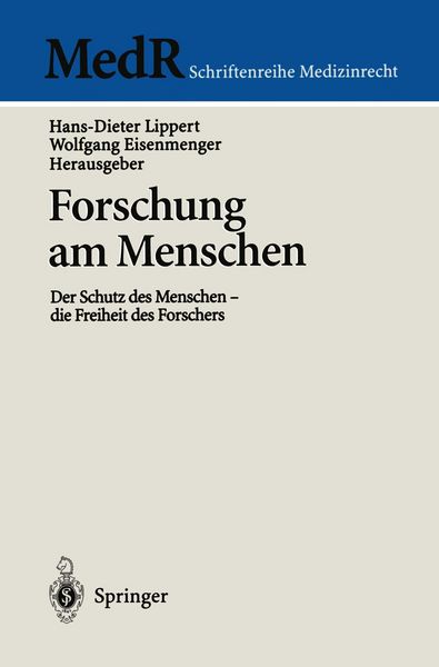 Produktbild: Forschung am Menschen
