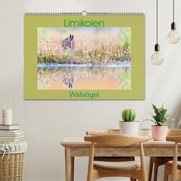 Produktbild: Limikolen - Watv&ouml;gel aus Europa (Wandkalender 2027 DIN A2 quer), CALVENDO Monatskalender