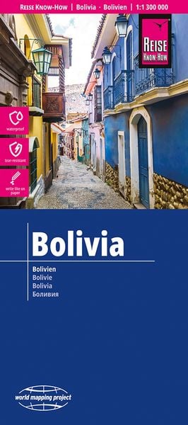 Reise Know-How Landkarte Bolivien / Bolivia (1:1.300.000), Sonstige von , Reise Know-How Verlag Peter Rump GmbH, 9783831775521