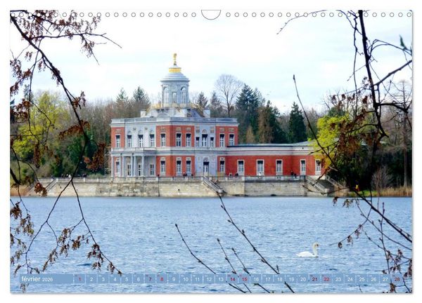 Produktbild: Potsdam - Visite de la magnifique cit&eacute; au sud-ouest de Berlin (Calendrier mural 2026 DIN A3 vertical), CALVENDO calendrier mensuel