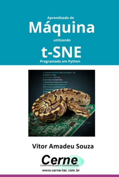 Produktbild: Aprendizado De M&aacute;quina Utilizando T-sne Programado Em Python