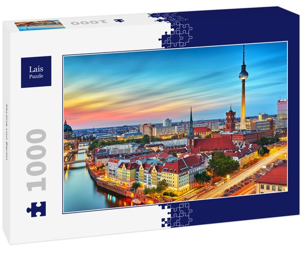 Produktbild: Lais Puzzle Skyline von Berlin 1000 Teile
