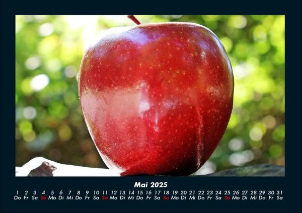 Produktbild: Obstkalender 2025 Fotokalender DIN A4