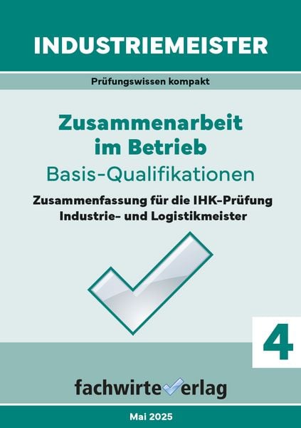 Produktbild: Industriemeister: Zusammenarbeit im Betrieb