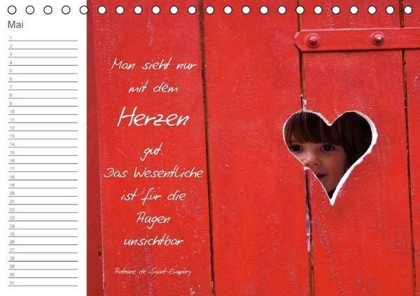 Produktbild: LEBENSGL&Uuml;CK (Tischkalender immerw&auml;hrend DIN A5 quer)