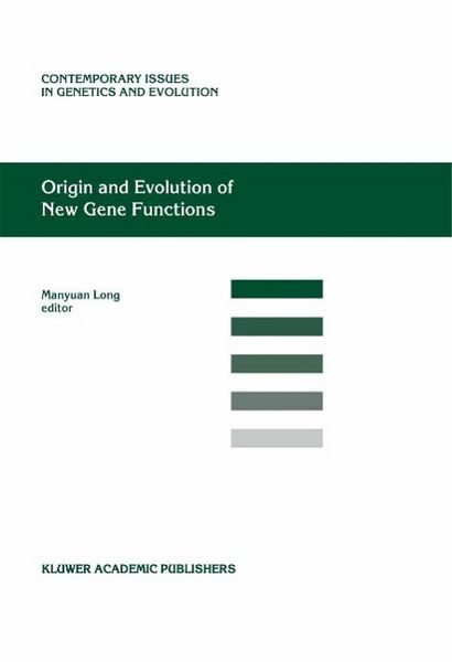 Produktbild: Origin and Evolution of New Gene Functions