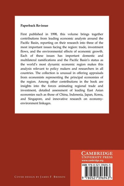 Produktbild: Economic Development and Cooperation in the Pacific Basin