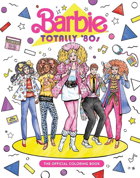 Produktbild: Barbie: Totally 80's: The Official Coloring Book